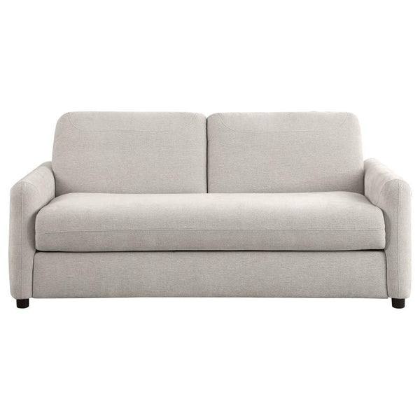 Rylie - Upholstered Sofa Sleeper With Queen Mattress - Beige