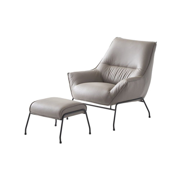 Jabel - Accent Chair & Ottoman - Khaki