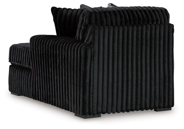 Midnight-Madness - Onyx - Raf Corner Chaise