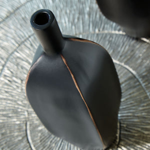 Rhaveney - Black - Vase (Set of 3) - Small