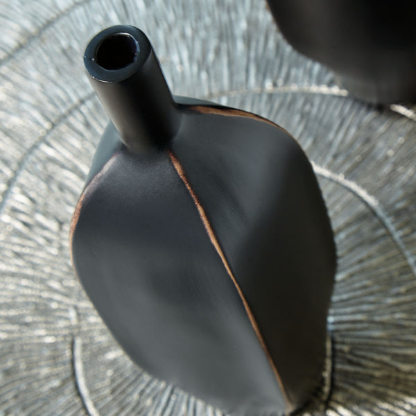 Rhaveney - Black - Vase (Set of 3) - Small