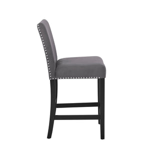 Celeste - Counter Chair (Set of 2) - Gray