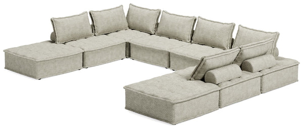 Bales - Taupe - 8-Piece Modular Seating