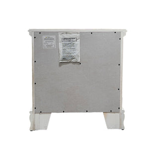 Flora - Nightstand - White