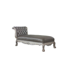 KD Leg, w/1 Pillow, Button Tufted (Inside Backrest) Padded Seat & Back: PU Cushion with Nailhead Trim Tight Back & Seat Cushion Oversized Claw Legs Base w/Raised Scrolled Molding Trim with Vintage Hand-Brushed (Poly Resin)<br/><br/><b>Product Features</b>