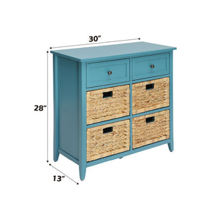 Flavius - Accent Table - Teal - 28"