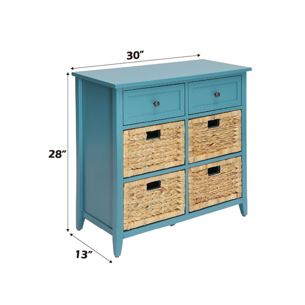 Flavius - Accent Table - Teal - 28"