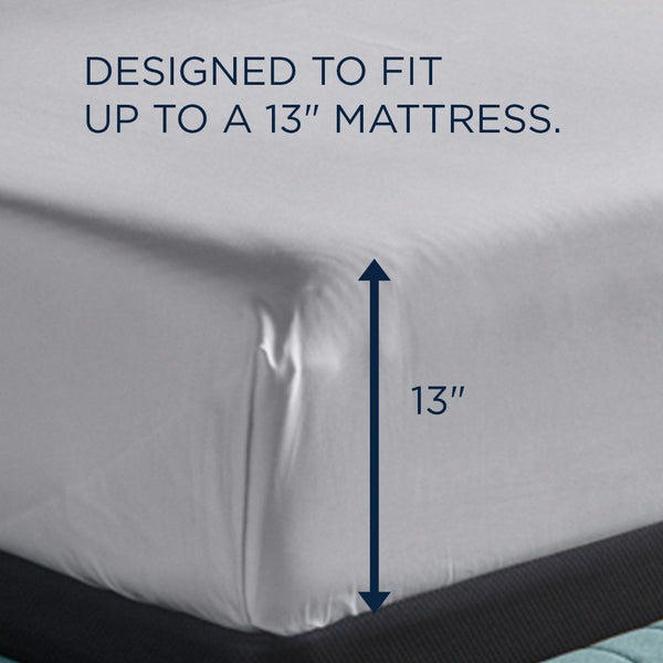  lightweight sheets have been redesigned for an even better fit on your Tempur-Pedic mattress. The fitted sheet 