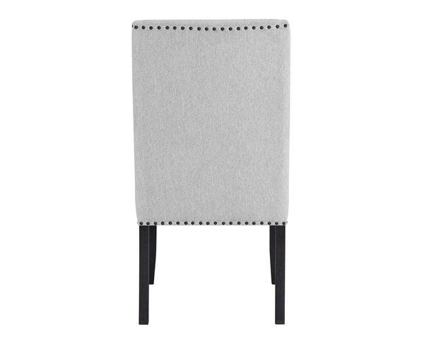 Varley - 5 Piece Round Dining Room Set - White / Gray