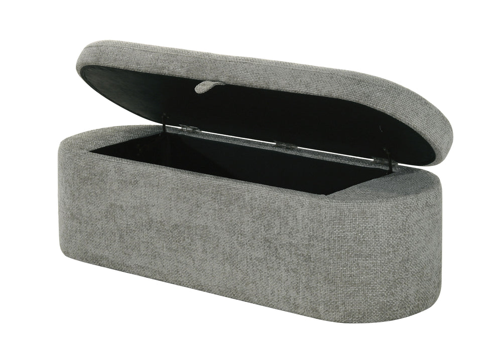 Enhance both style and functionality in your space with this chic and versatile accent piece. Wrapped in a beautifully textured fabric, it exudes warmth and elegance while seamlessly complementing a variety of dÃ©cor styles. Designed for modern living, it