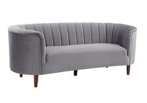 Millephri - Sofa - Gray Velvet
