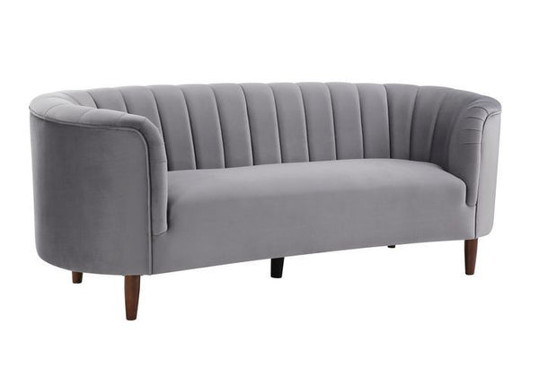 Millephri - Sofa - Gray Velvet