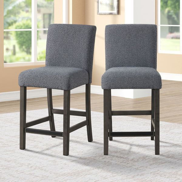 High Line - Counter Chair (Set of 2) - Gray
