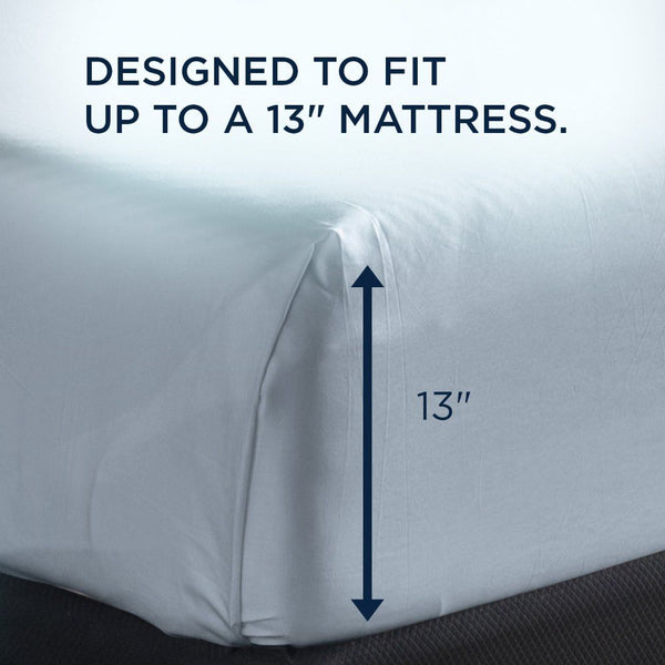  our knit Breeze° sheets are cool to the touch and perfect for hot sleepers
