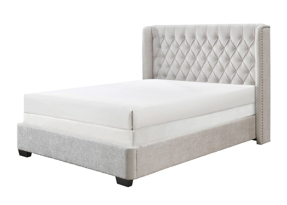 Daphne - Queen Bed - White<h4><b>Daphne - Queen Footboard - Ivory</b></h4> <table width="100%"><colgroup><col style="width: 30%"> <col style="width: 70%"> </colgroup> <tbody> <tr> <td>Dimensions</td> <td> 68.90"L x 89.57"D x 55.00"H</td> </tr> <tr> <td>We