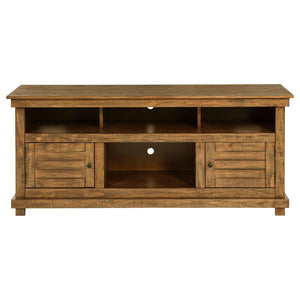 Payne - 60## TV Stand Media Console - Distressed Brown