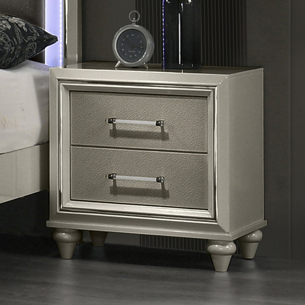 Lumina - Nightstand - Silver
