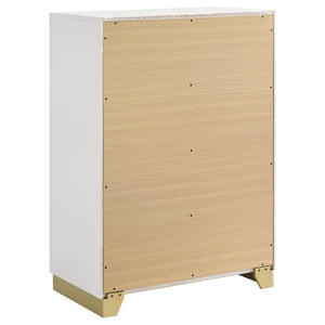 Caraway - 4-Drawer Bedroom Chest - White