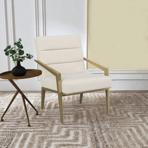  modern style meets elegant artistry in a striking contemporary armchair. Designed to stand out