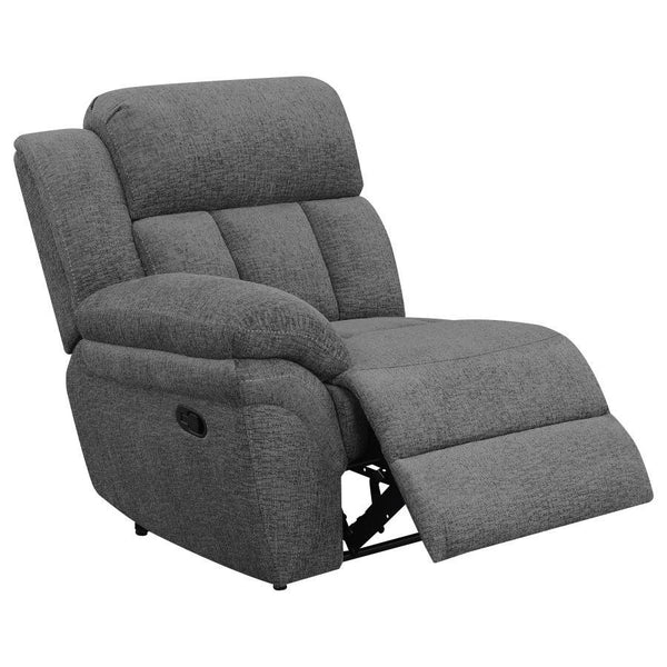Bahrain - Upholstered Motion Sofa - Charcoal
