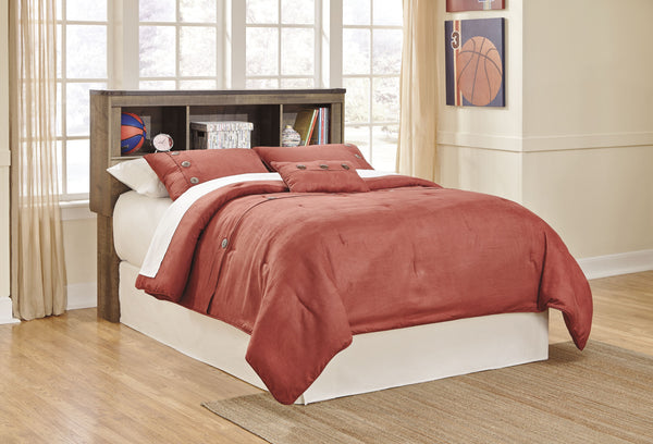 Trinell - Brown - Full Bookcase Bed With Storage