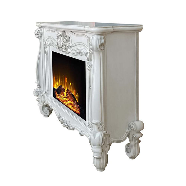 Versailles - Fireplace - Bone White Finish