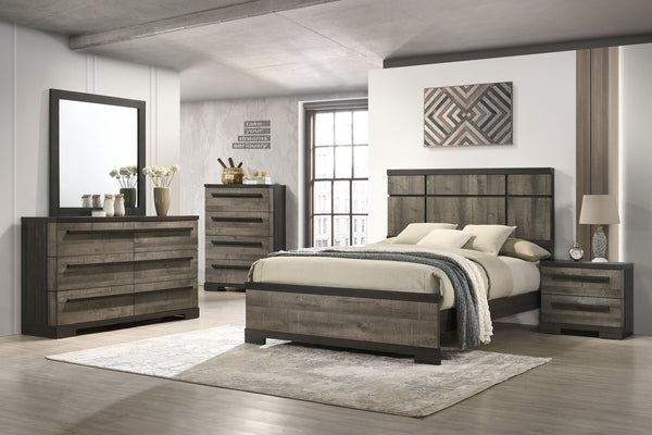 Remington - King Bed - Dark Brown