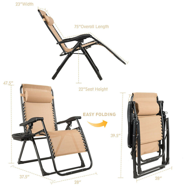 This recliner will be a perfect choice to have a nap in hot summer or enjoy the sunshine. Â  The cool and breathable fabric will never make you sultry even in summer. Its waterproof and sun-resistant performances allow you to place it outdoor with no worr