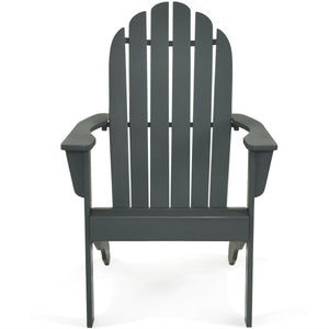 Made of durable acacia wood and galvanized screws  the Adirondack chair has solid structure and large weigh capacity for outdoor using. Â  In addition to durability  this chair is also very comfortable. Combine ergonomic design with wood slat style  it is