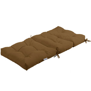 Superior sponge offers comfortable and soft sitting experience for you <br>Woven suede bedford cord provides smooth feeling and extra comfort <br>Convenient for you to suit different furniture with three-fold design <br>High quality string ties are not ea