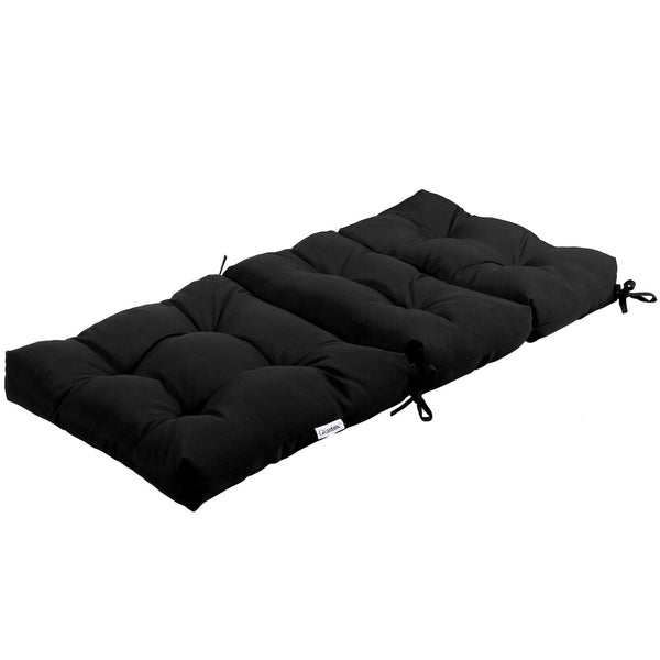 Superior sponge offers comfortable and soft sitting experience for you <br>Woven suede bedford cord provides smooth feeling and extra comfort <br>Convenient for you to suit different furniture with three-fold design <br>High quality string ties are not ea