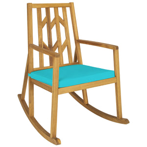 It will be a great experience to relax on a patio rocker with gentle rocking and cozy breeze. Â  And this patio rocking chair will be your perfect choice. The rocking chair is designed with a scientific sturdy base  and your body will be always within the