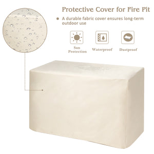 Deliver in 5 boxes  may arrive on the different days<br>2 bags of screws are packed in the different boxes (1 bag of screws in the fire pit table box and another bag of screws in the first sofa set box)<br>60 000 BTU for efficient and steady heating<br>Ea