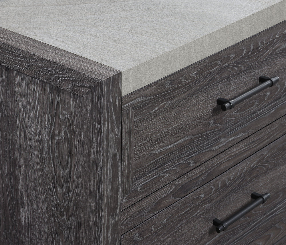 Madsen - Dresser & Mirror - Gray