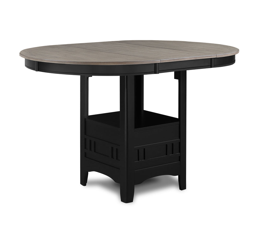 Discover practicality and style with our dining group. With a straightforward design, this set is perfect for everyday meals and casual gatherings. The grid-back chairs offer supportive seating, while the cushioned seats ensure comfort. With its under-tab