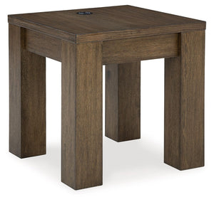 With its sleek design, timeless color and cutting-edge wireless charging, this end table appeals to lovers of casual contemporary style. Featuring architectural geometry and a chunky silhouette, itâ€™s a unique blend of beauty and practicality.<br><br><b>