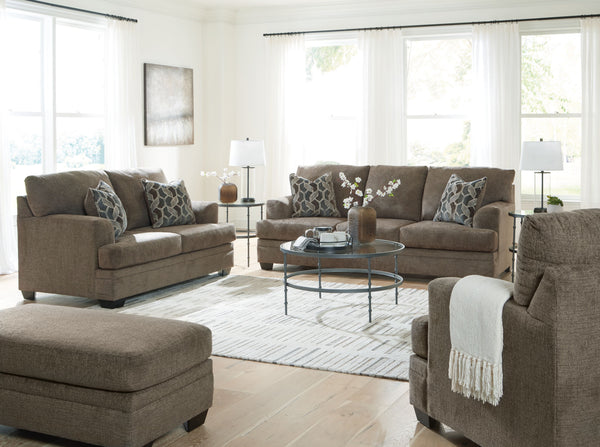 This living room set feels every bit as good as it looks. Ultra-soft upholstery enhances your comfort, making it a delightful place to unwind. Whether you-'re enjoying a quiet evening alone or chilling with friends, this piece promises to be the perfect b