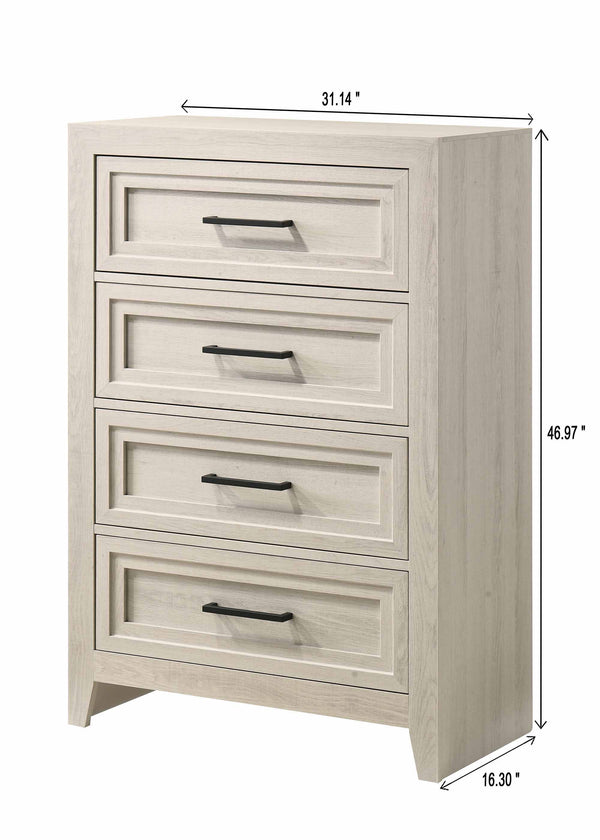 light wood finish exudes a sense of tranquility