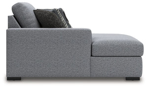 Bealton - Salt And Pepper - LAF Corner Chaise
