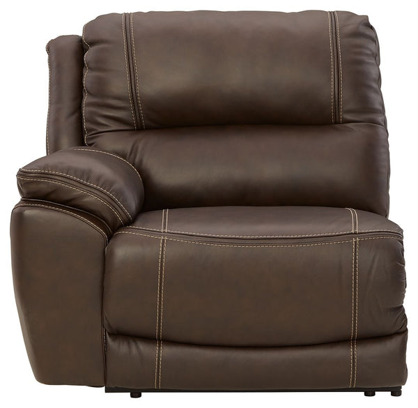  the expertly matched leather and faux leather upholstery is enriched with a pebble grain effect for authentic appeal and e