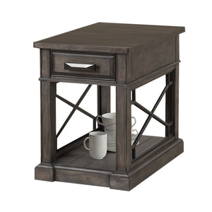 Sundance - Cocktail Table With 2 Chairside Tables And Console Table With 3 Stools - Smokey Gray