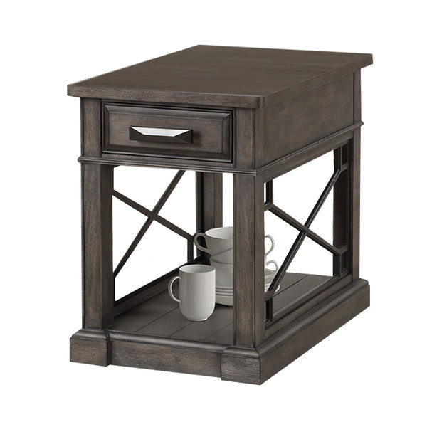 Sundance - Cocktail Table With 2 Chairside Tables And Console Table With 3 Stools - Smokey Gray