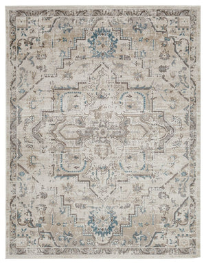 Make an impact with the muted hues of this rug. Mastering the art of modern aesthetics, an antiqued medallion design is a dynamic yet understated inclusion to your space. The best part? This rug is super easy to cleanâ€”simply drop it in the washing machi