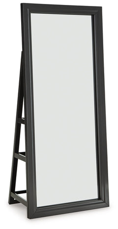 This floor mirror with storage makes on-the-go glam effortless. Complete outfits with accessories in an instantâ€”thanks to easy-to-access shelving on the back, you can keep all your favorites on hand. And sleek LED lighting around the frame makes last-mi