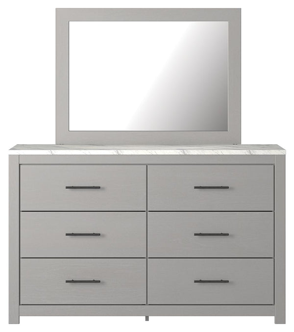 Cottenburg - Light Gray / White - 4 Pc. - Dresser