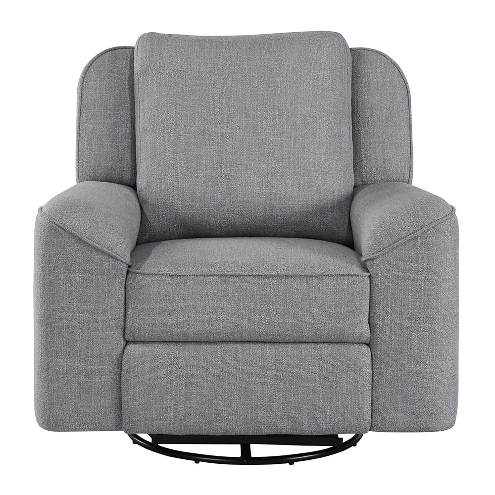With its smooth gliding motion and swivel, Destiny collection glider recliner it-'s perfect for relaxation. The plush cushioning and supportive design ensure a cozy experience, making it an ideal addition to any living space for reading, watching TV, or s