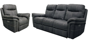 A tasteful addition to any home, the Mason collection creates a classic seating area with plush coziness. Stylish stitch detailing highlights its timeless design while wide, padded arms provide unlimited comfort. with power footrest and power headrest fun