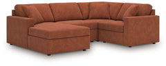 Looking cool and contemporary is great. But when it comes down to it, youâ€™re all about low-maintenance lounging. With the performance fabric on this sectional with chaise, cleaning spills is a breeze. And its customizable modular design caters to your e