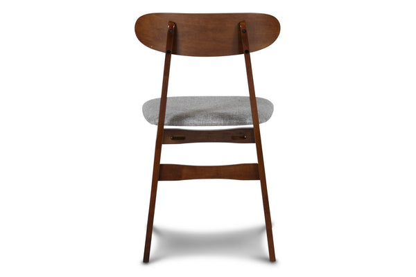 Morocco - Dining Chair With Gray Seat Cushion (Set of 2) - Light Gray