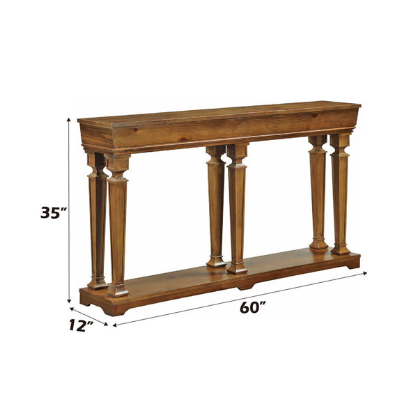Garrison - Accent Table - Oak - 35"